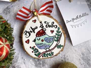 Ялинкова прикраса ручної роботи. В асортименті. - VDALA.PRO