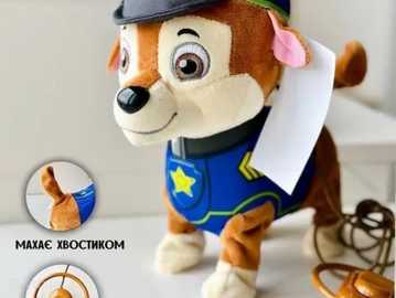 Гонщик на пульті-повідку Щенячий патруль, ходить гавкає співає собачка Гонщик на пульті-повідку Щенячий патруль, ходить гавкає співає собачка - VDALA.PRO