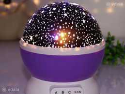 Нічник зоряне небо, світильник проектор зірочки обертовий Star Master - VDALA.PRO