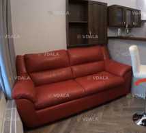Диван кожаный раскладной - VDALA.PRO