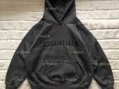 Essentials (S) Fear of God fog Oversized Hoodie худи мужское на флисе - VDALA.PRO