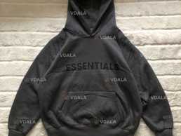 Essentials (S) Fear of God fog Oversized Hoodie худи мужское на флисе - VDALA.PRO