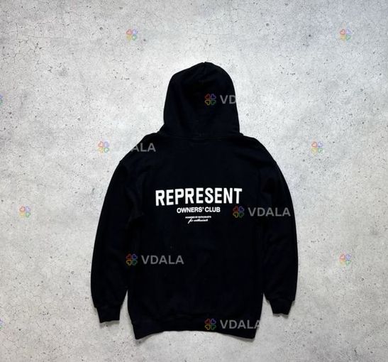 Мужская Кофта Худи Represnt С Большим Логотипом Размер М - VDALA.PRO