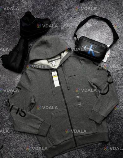 ОРИГІНАЛ | Calvin Klein худи зип кофта мужской чоловічий келвин СВИТШО - VDALA.PRO