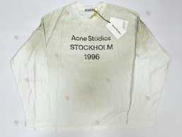 Лонгслив Acne Studios opium archive washed white M - VDALA.PRO
