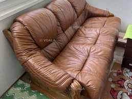 Продам диван дерево/кожа - VDALA.PRO