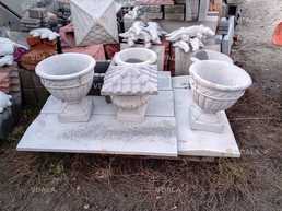 Вази бетонні не фарбовані. Вази бетонні не фарбовані. - VDALA.PRO