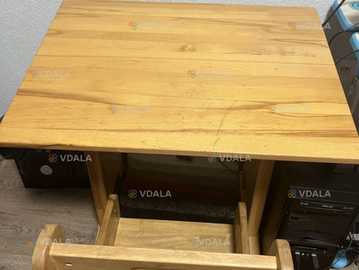 Деревʼяний стіл і стільчик для дітей - VDALA.PRO