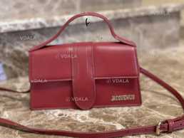 Сумка бордо/бургунді Jacquemus - VDALA.PRO