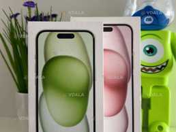 Iphone New 15 128gb green, pink Neverlock - VDALA.PRO