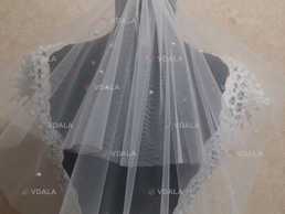 Свадебная фата белая и айвори - VDALA.PRO