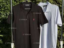 Воротник футболка Polo Ralph Lauren мужская рубашка Поло Ральф - VDALA.PRO