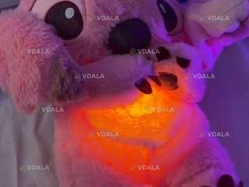 Мʼяка іграшка нічник Веселий Стіч з функцією дихання Мʼяка іграшка нічник Веселий Стіч з функцією дихання - VDALA.PRO