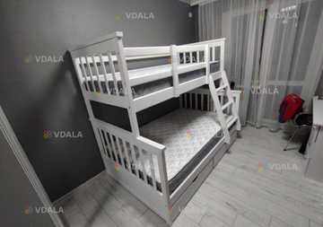 Двухъярусная кровать детская - VDALA.PRO