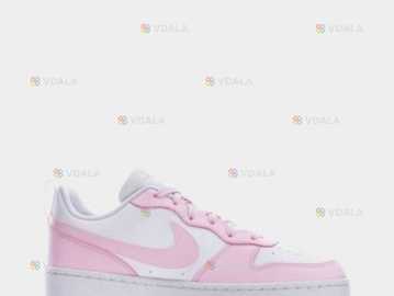 Кеди низькі nike court borough low ніжно-рожевого кольору - VDALA.PRO