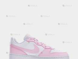Кеди низькі nike court borough low ніжно-рожевого кольору - VDALA.PRO
