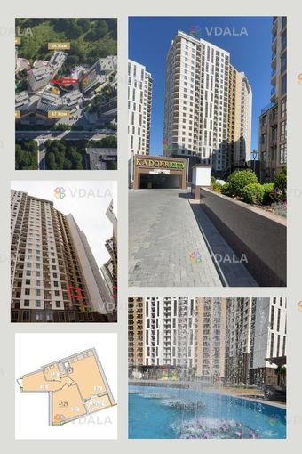 Продам Квартиру в новобудові Жилой комплекс: Кадор на Краснова, 42 м², - VDALA.PRO