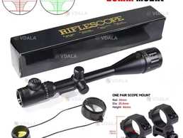 Приціл оптичний 6-24х50AOEG с кільцями кріплення 20 мм - VDALA.PRO