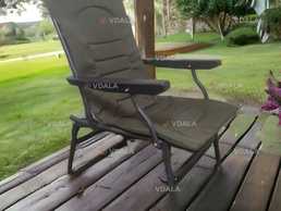 Кресло карповое раскладное для рыбалки и отдыха с подлокотниками - VDALA.PRO