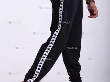 Kappa: Черные штаны с белыми лампасами — твой идеальный выбор - VDALA.PRO