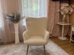 Кресло jysk белого цвета - VDALA.PRO