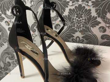 Туфлі-босоніжки жіночі з пушком Туфлі-босоніжки жіночі з пушком - VDALA.PRO