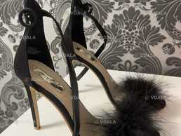 Туфлі-босоніжки жіночі з пушком - VDALA.PRO