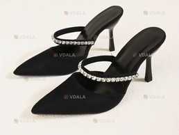 Жіночі туфлі зі стразами - VDALA.PRO
