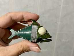 Коллекционная винтажная игрушка, статуэтка рыба Terrorfish 1992 - VDALA.PRO