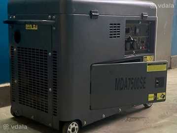 Генератор дизельный однофазный matari MDA7500SE (Япония) - VDALA.PRO