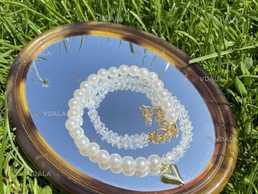 Кольє підвіска чокер з ювелірного скла. Оновлений асортимент Кольє підвіска чокер з ювелірного скла. Оновлений асортимент - VDALA.PRO