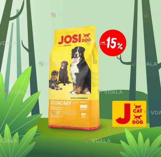 Акція* - 15% знижка на корм для собак JosiDog Economy 15 кг - VDALA.PRO