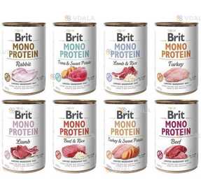 Консерви для собак Brit Mono Protein Dog - VDALA.PRO