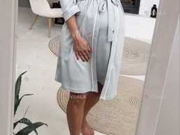 Комплект халат і сорочка в пологовий - VDALA.PRO