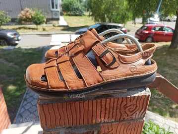 Оригінальні шкіряні ортопедичні босоніжки, сандалії Birkenstock - VDALA.PRO