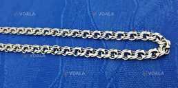 Чоловічий срібний ланцюжок Бісмарк цепочка 925 проба на шию - VDALA.PRO
