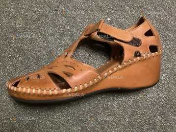 Жіночі шкіряні босоніжки - VDALA.PRO