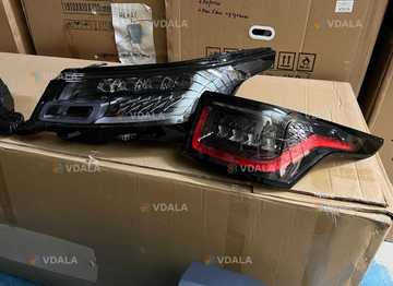 обвес на range rover sport Комплект рестайлинга Бампер фара фонарь - VDALA.PRO