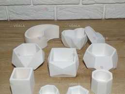 Кашпо для свечей, кашпо для свічок, моху - VDALA.PRO