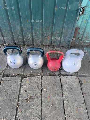 Гиря 24кг Цена за 1шт - VDALA.PRO