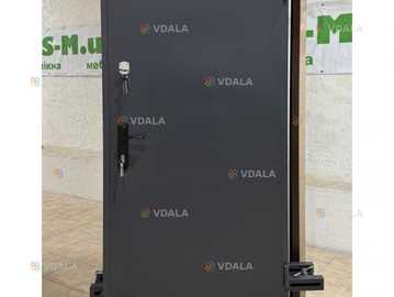 Технічні двері Корона на трубі в кольорі Антрацит - VDALA.PRO