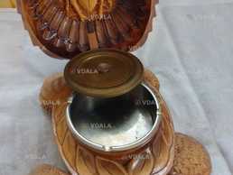 Старинная черепаха-пепильница деревяная - VDALA.PRO