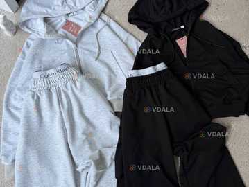 Спортивный костюм женский худи штаны топ кофта - VDALA.PRO