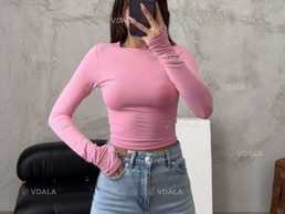 жіночій лонгслів,женский топ,топ с длинным рукавом,женский лонгслив - VDALA.PRO