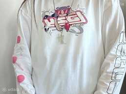 лонгслив, лонг с принтом, подростковая одежда , аниме принт - VDALA.PRO