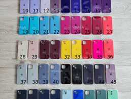 Silicone case чохли з закритим низом Silicone case чохли з закритим низом - VDALA.PRO