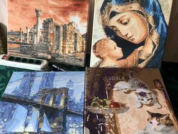 картина по номерам готовая - VDALA.PRO