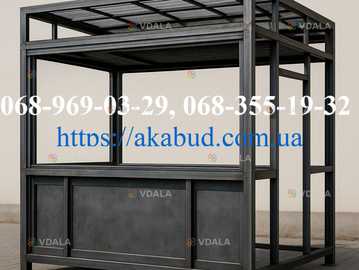 Металлоконструкции МАФов под заказ. Навес, ворота, заборы - VDALA.PRO