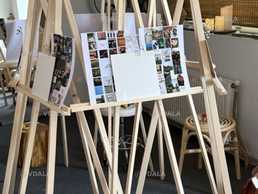 Мольберти доступні до замовлення в різних розмірах. Відправка в день - VDALA.PRO