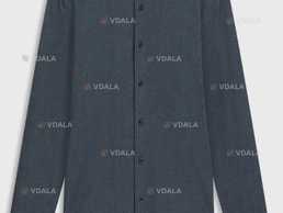 Сорочка повсякденного крою З ЕЛАСТИЧНОЇ бавовни В МІКРОКЛІТКУ - VDALA.PRO